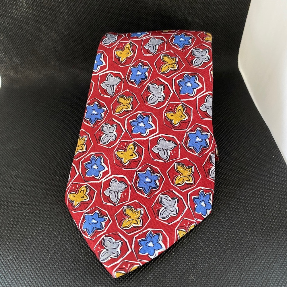 Vintage FENDI Black Label Silk Tie Italy